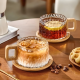 Glass Mug With Wooden Saucer - 250 ml